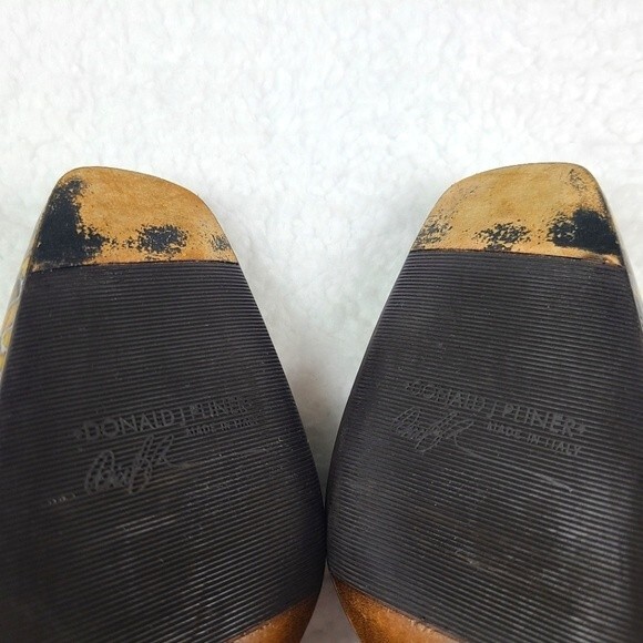 Donald J. Pliner Low Vero Cuoio Heel Python Sneakskin Print Shoes Size 6 M - Picture 11 of 11